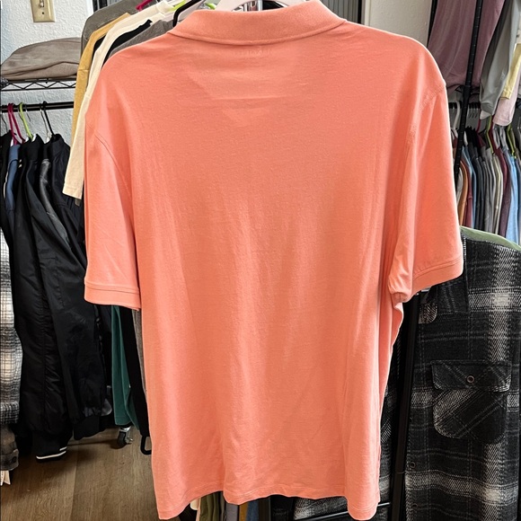 All Saints Men's Orchid Pink Polo Shirt - Picture 5 of 5